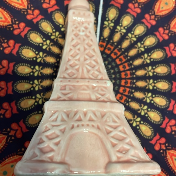 Eiffel Tower Paris Pink Ceramic - Picture 2 of 6
